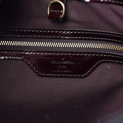 Louis Vuitton Vernis Wilshire MM Amarante 6 of 8