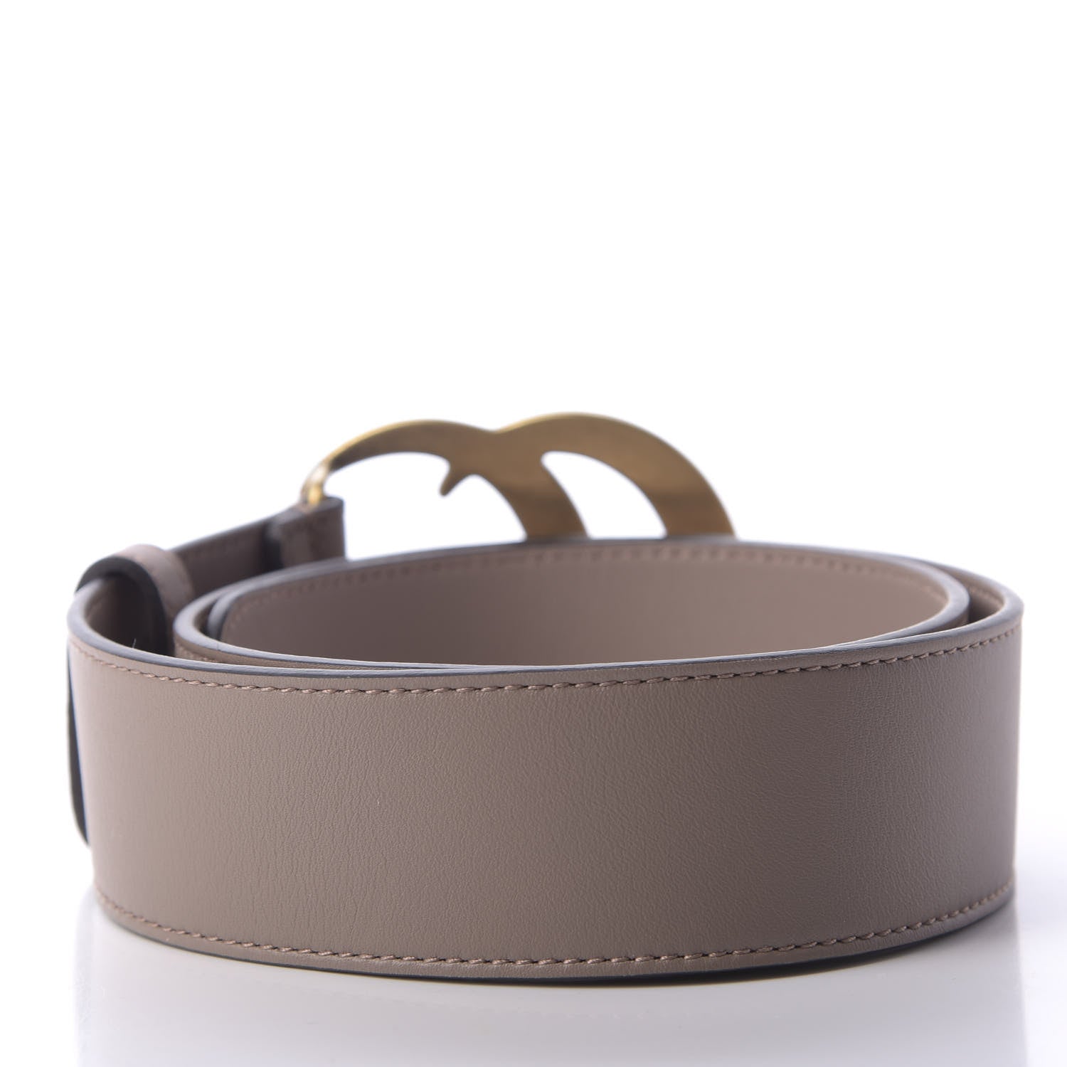 Gucci Calfskin Double G 40mm Belt 65 26 Porcelain Rose 2 of 3
