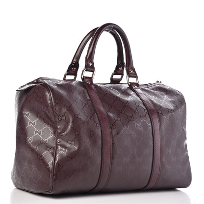 Gucci Imprime Monogram Medium Joy Boston Bordeaux 3 of 21
