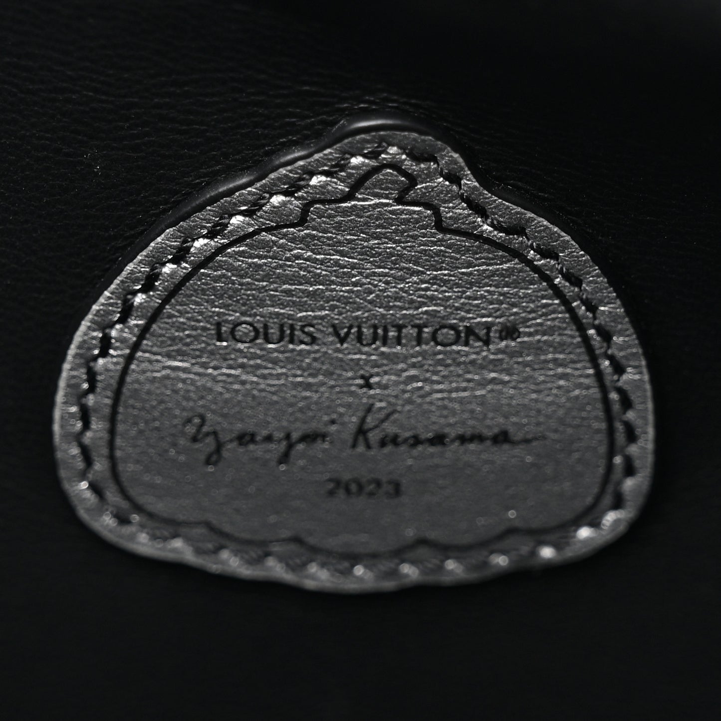 LV X YK Taurillon Brass Metal Dots Side Trunk Black
