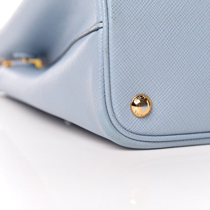 Prada Saffiano Cuir Small Double Bag Astrale Giada Multicolor 17 of 24