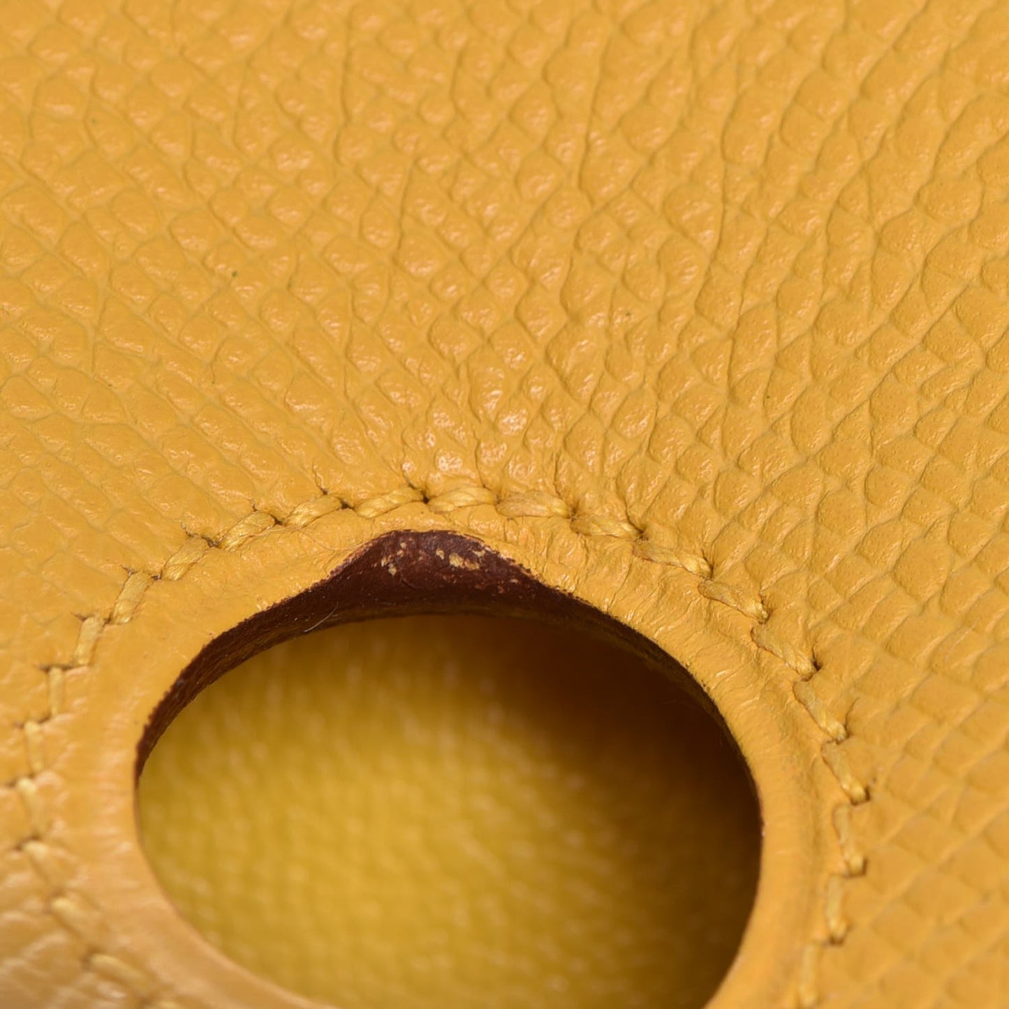 Epsom Birkin 35 Jaune D'Or