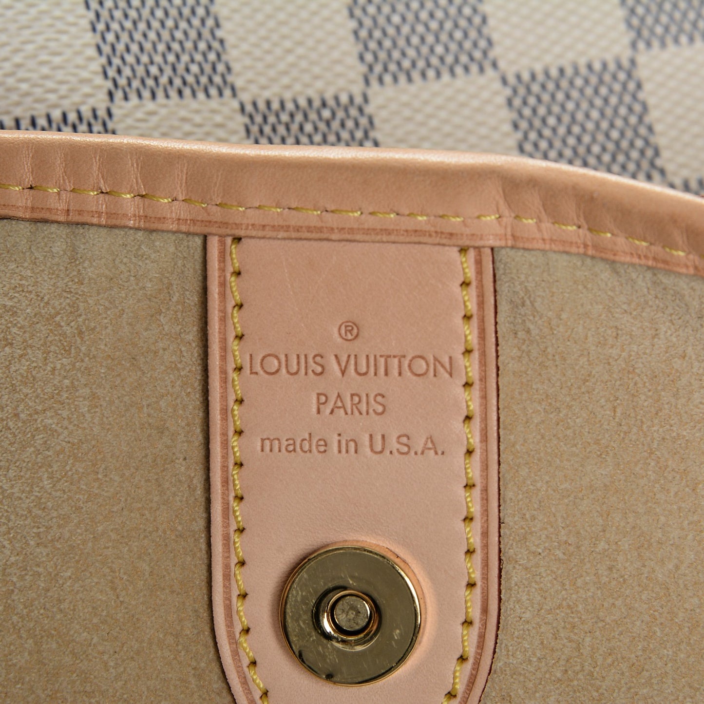 Damier Azur Galliera GM