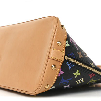 Louis Vuitton Monogram Multicolor Alma PM Black 9 of 9