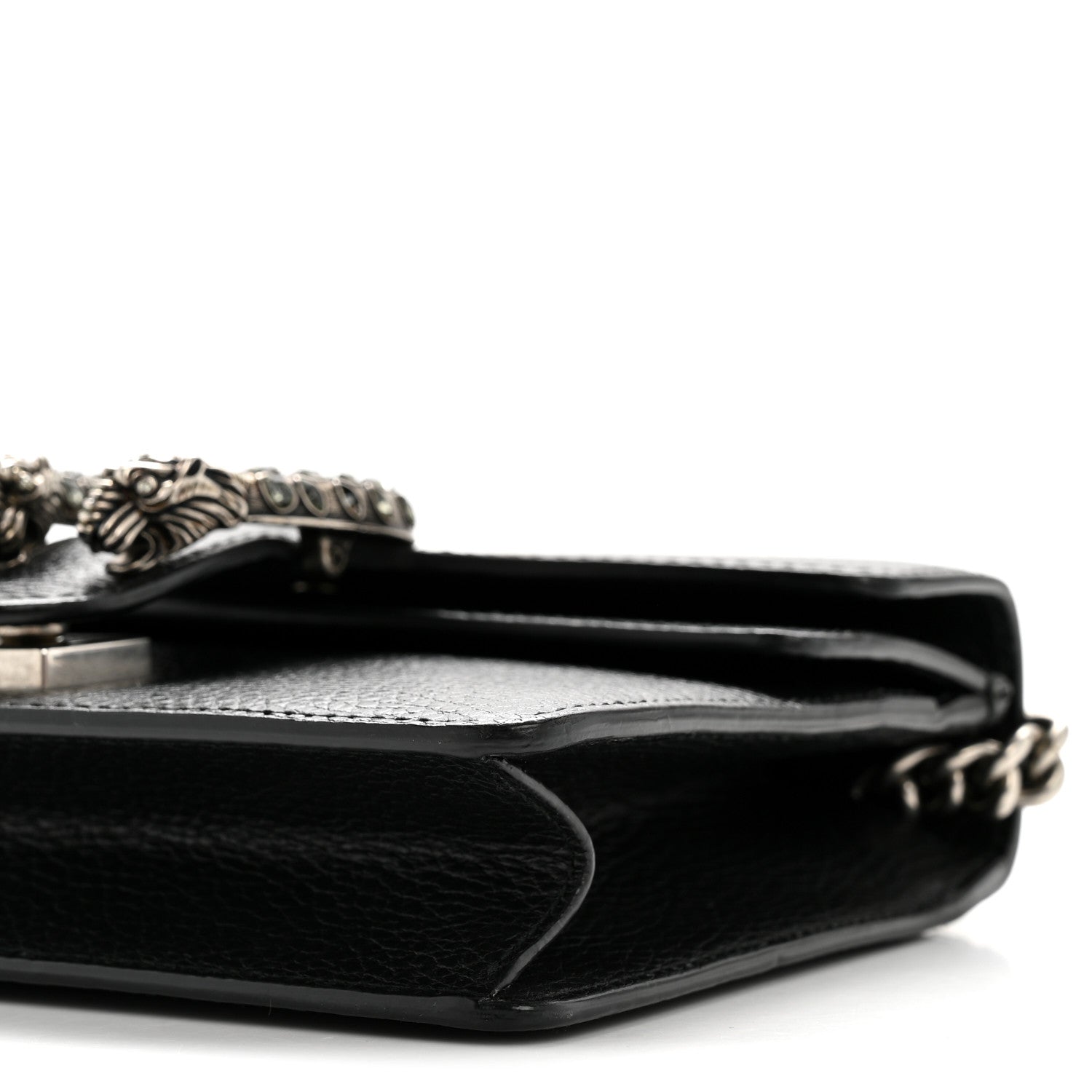 Gucci Calfskin Mini Dionysus Shoulder Bag Black 10 of 11
