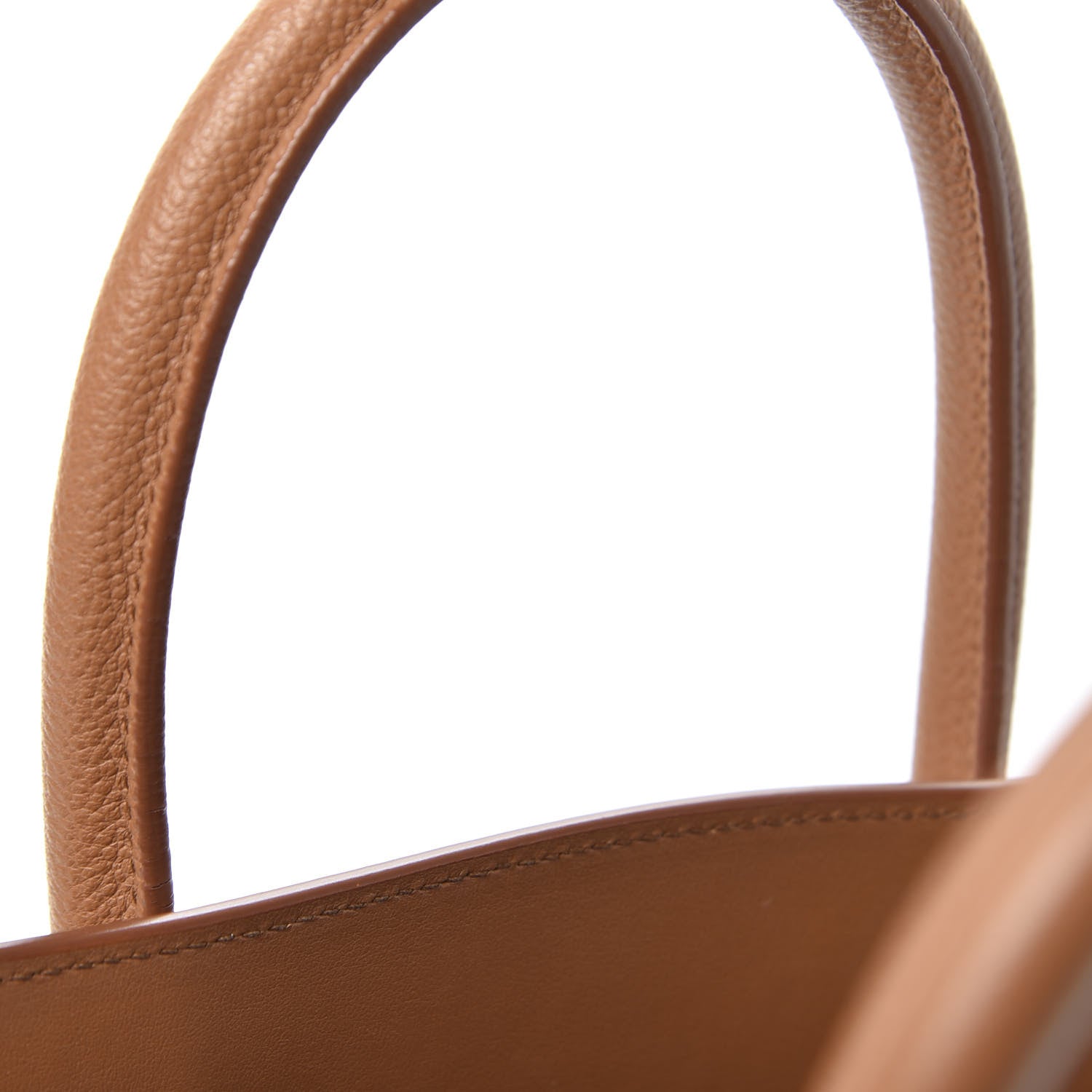 Saint Laurent Grained Calfskin Small Sac de Jour Cognac 11 of 13