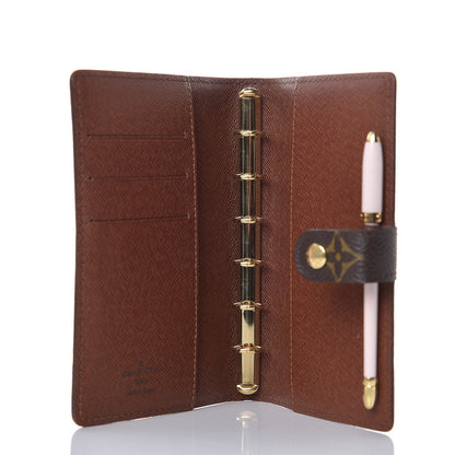 Louis Vuitton Monogram Panda Small Ring Agenda Cover 5 of 7