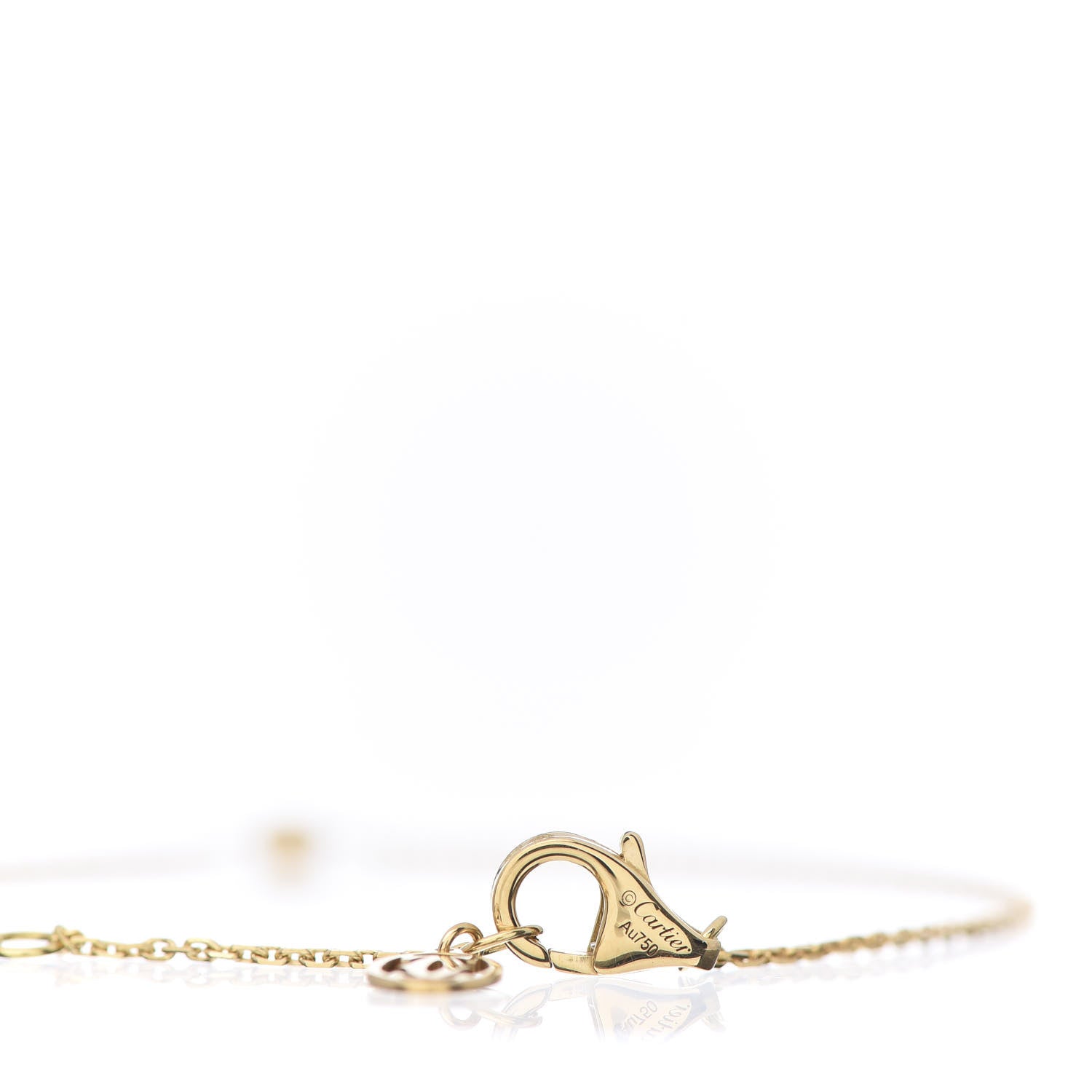 Cartier 18K Yellow Gold Diamond XS D'Amour Bracelet 4 of 6