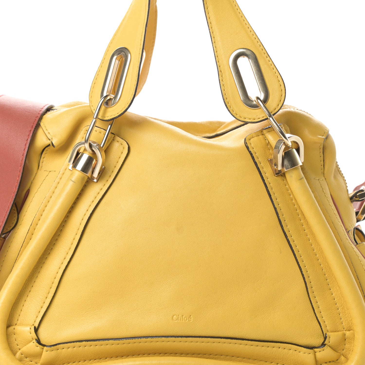 Chloe Calfskin Medium Military Paraty Citrus Grove 18 of 18