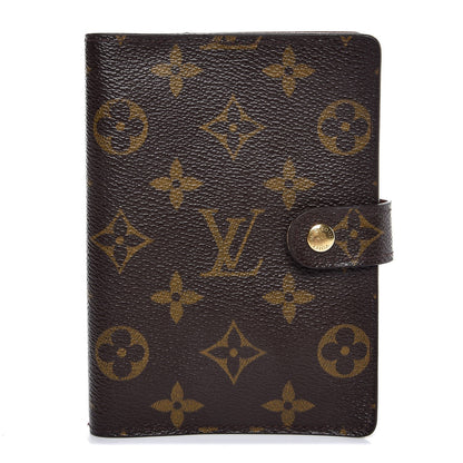 Louis Vuitton Monogram Small Ring Agenda Cover 1 of 8