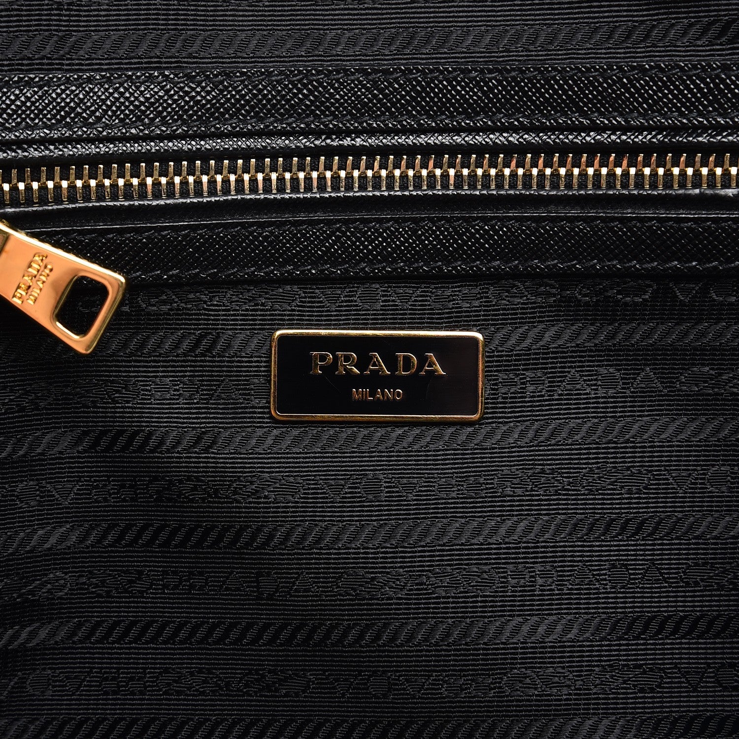 Prada Saffiano Lux Bowler Black 7 of 8