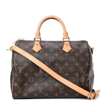Louis Vuitton Monogram Speedy Bandouliere 30 1 of 12