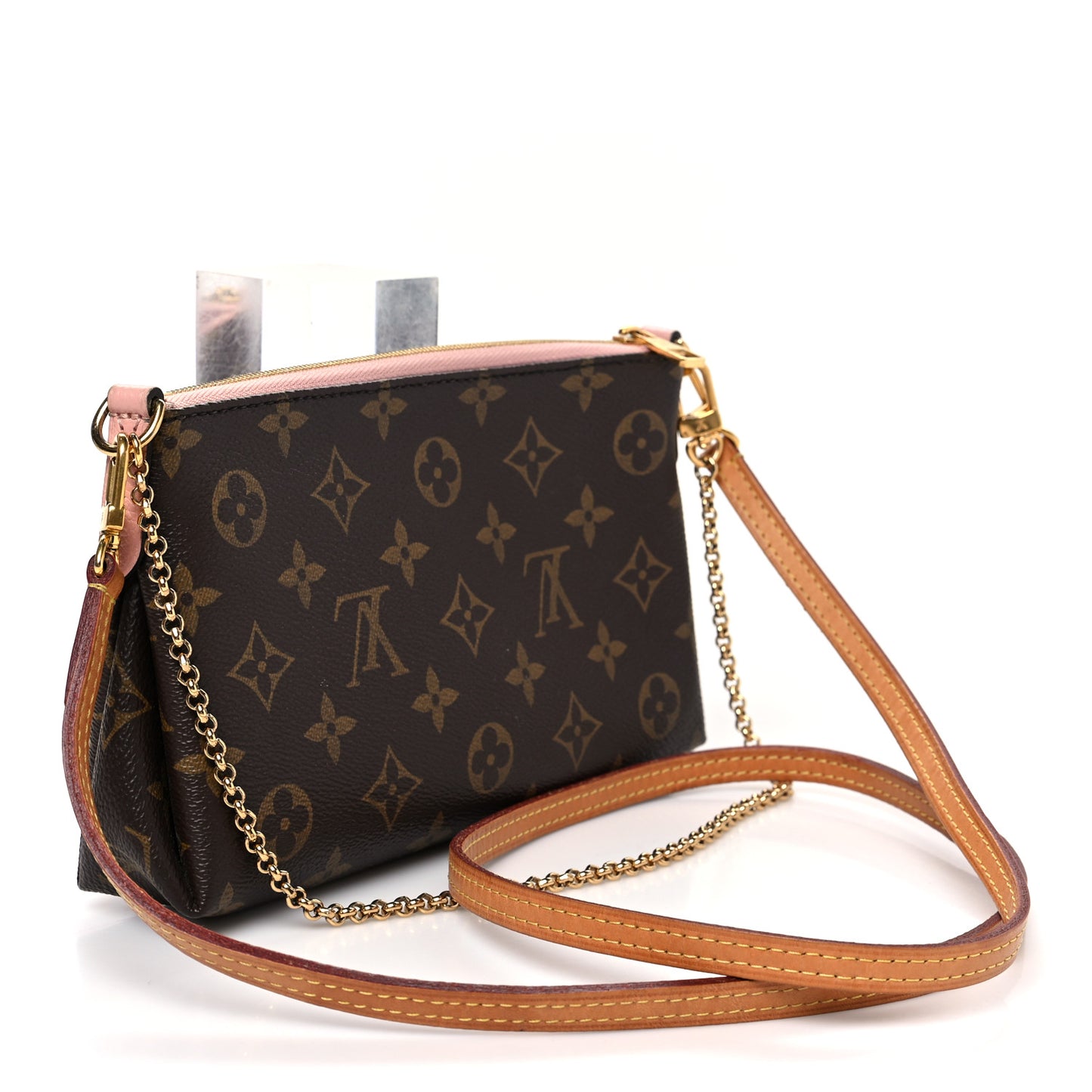 Monogram Pallas Clutch Rose Poudre