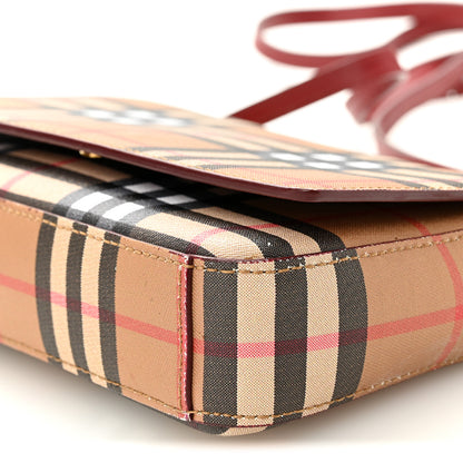Burberry House Check Tartan Mix Hampshire Crossbody 9 of 10