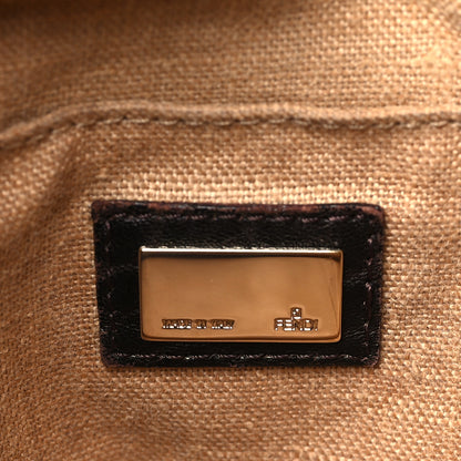 Fendi Zucca Nappa Nuvolata Vitello Tortuga Small Spy Tobacco Moro 6 of 11
