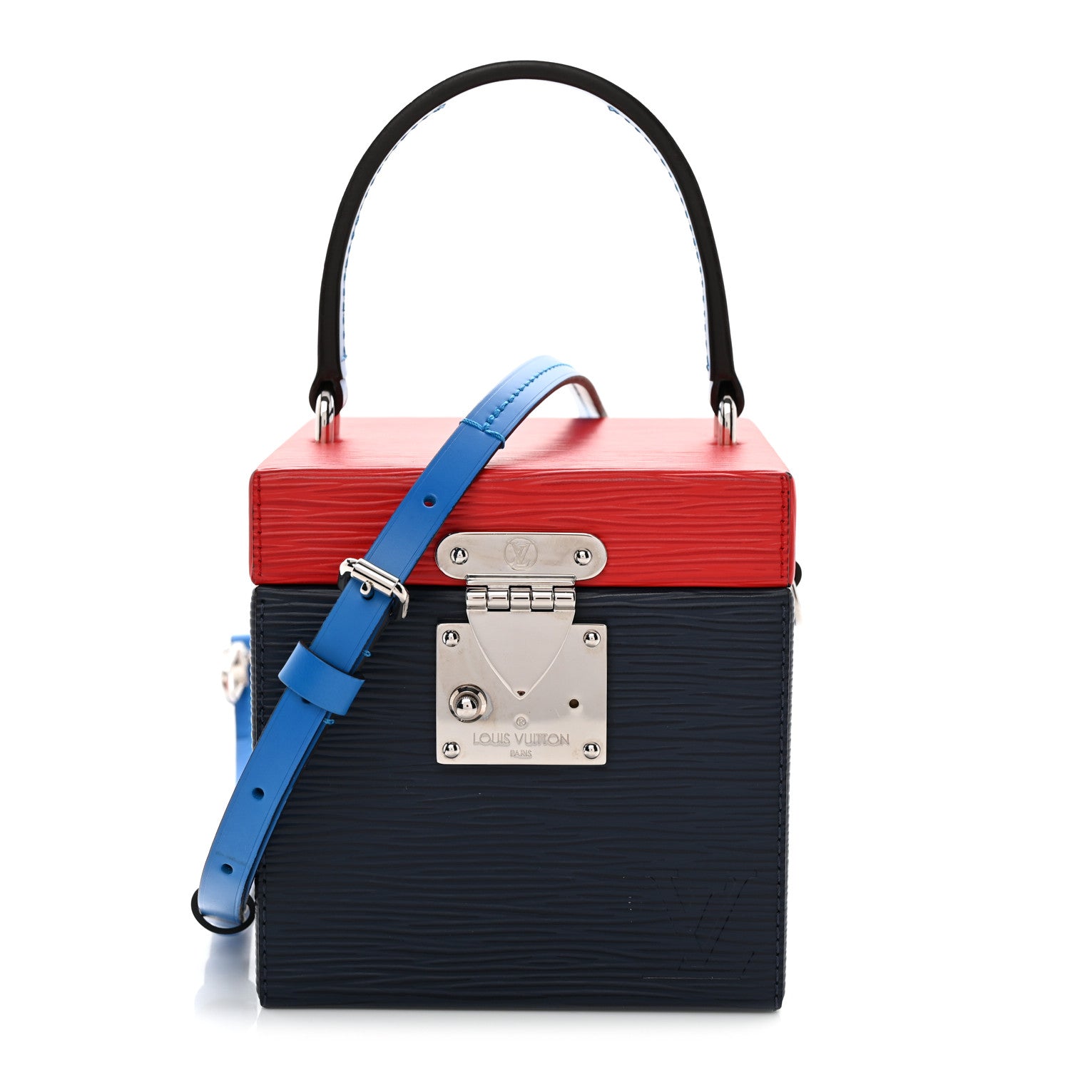 Louis Vuitton Epi Bleecker Box Indigo Coquelicot 1 of 10