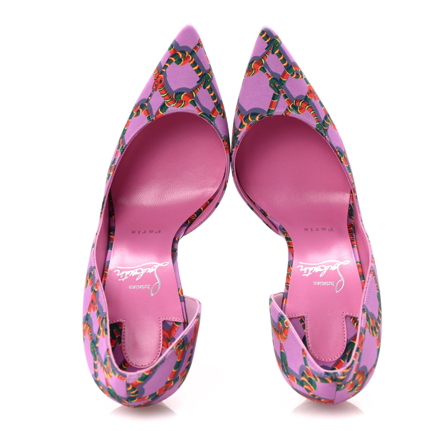 Satin Printed Iriza 100 Pumps 39 Gummy