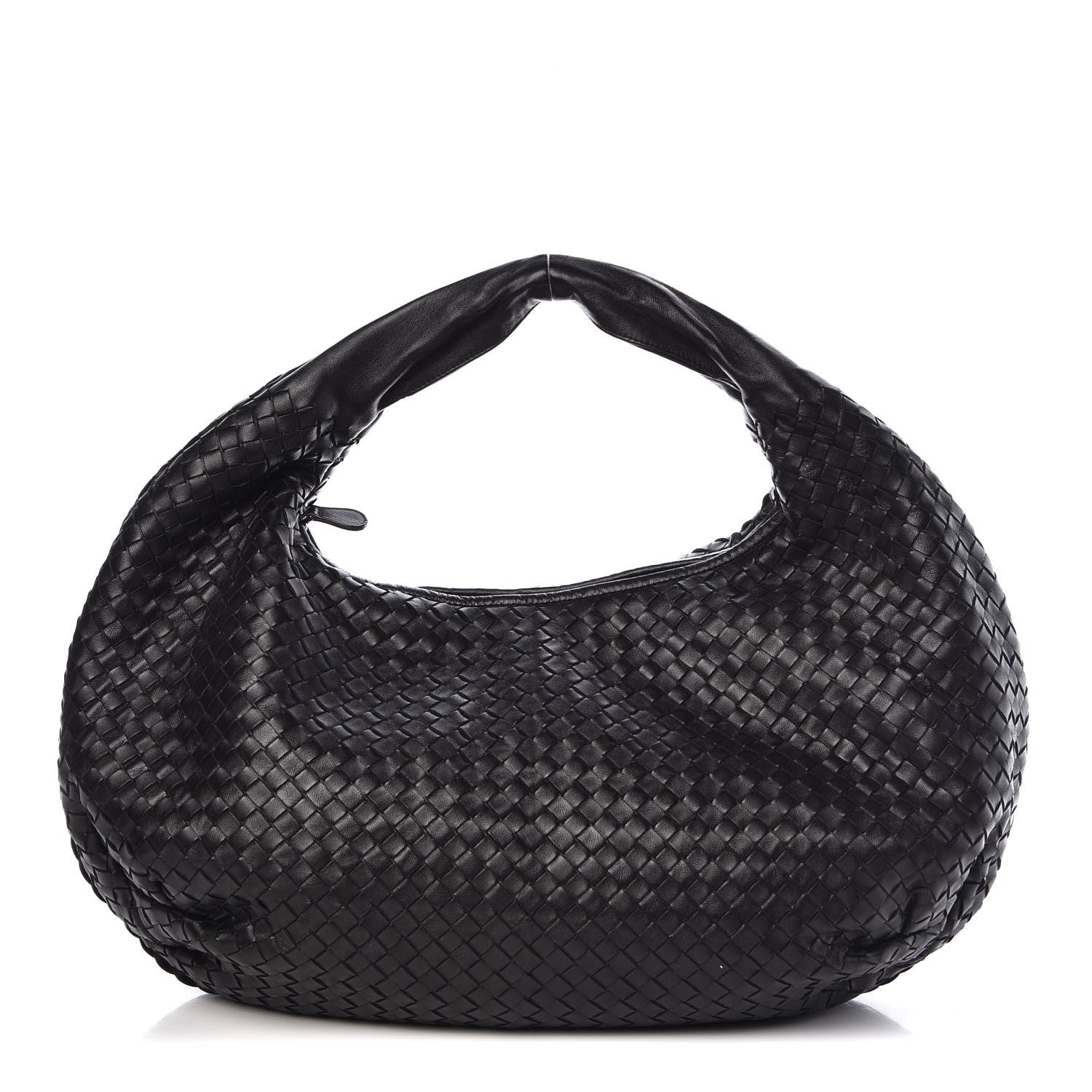 Bottega Veneta Nappa Intrecciato Large Belly Veneta Hobo Black 1 of 9
