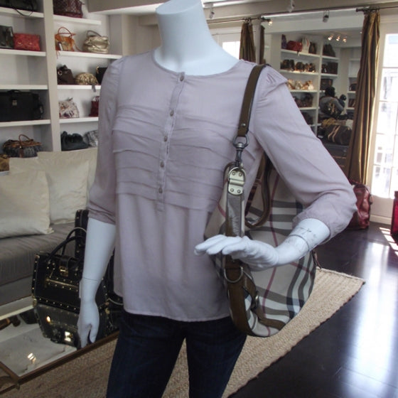 Nova Check Buckle Hobo