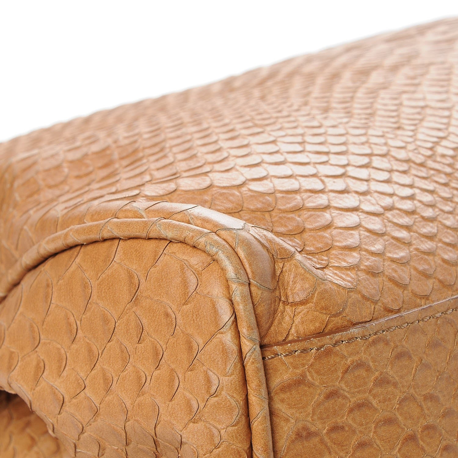 Mulberry Silky Snake Print Oversized Alexa Deer Brown 11 of 14