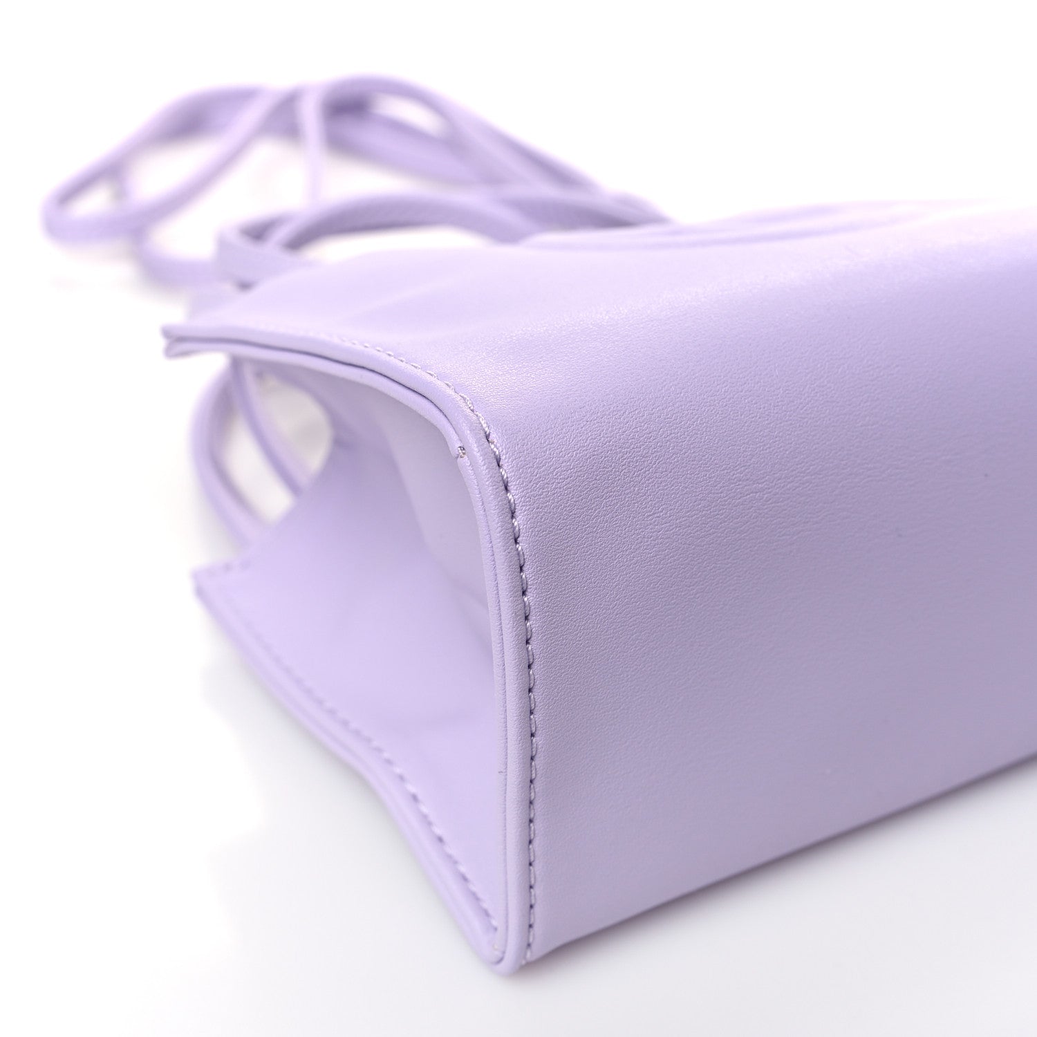 Telfar Vegan Leather Small Shopping Bag Lavender 7 of 8