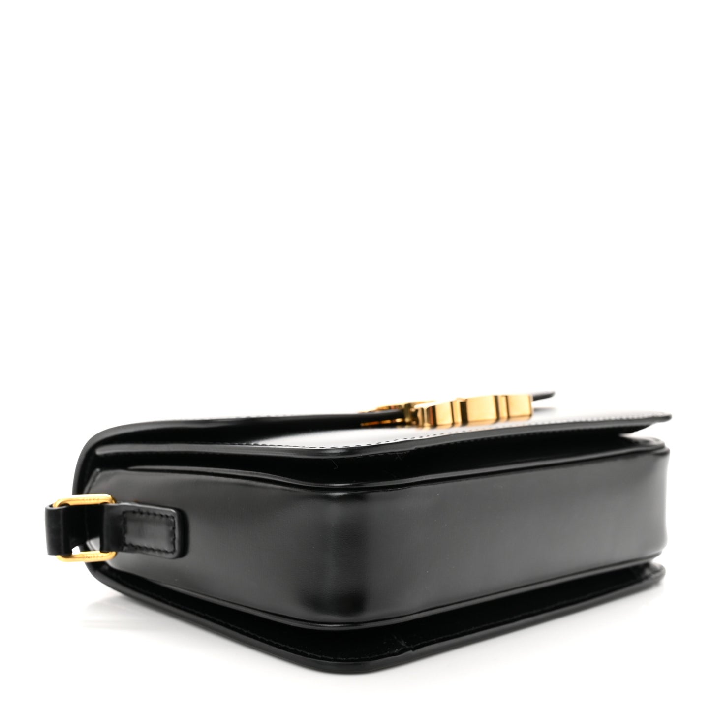 Shiny Calfskin Teen Triomphe Black
