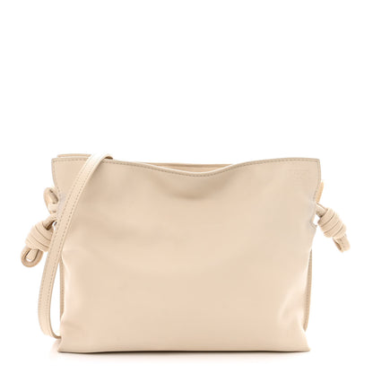 Loewe Calfskin Mini Flamenco Knot Clutch Angora 1 of 13