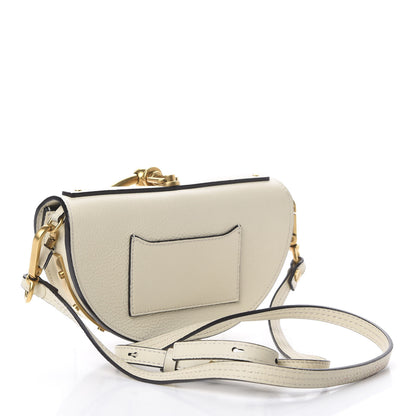 Chloe Calfskin Small Nile Bracelet Minaudiere Bag Off White 2 of 14
