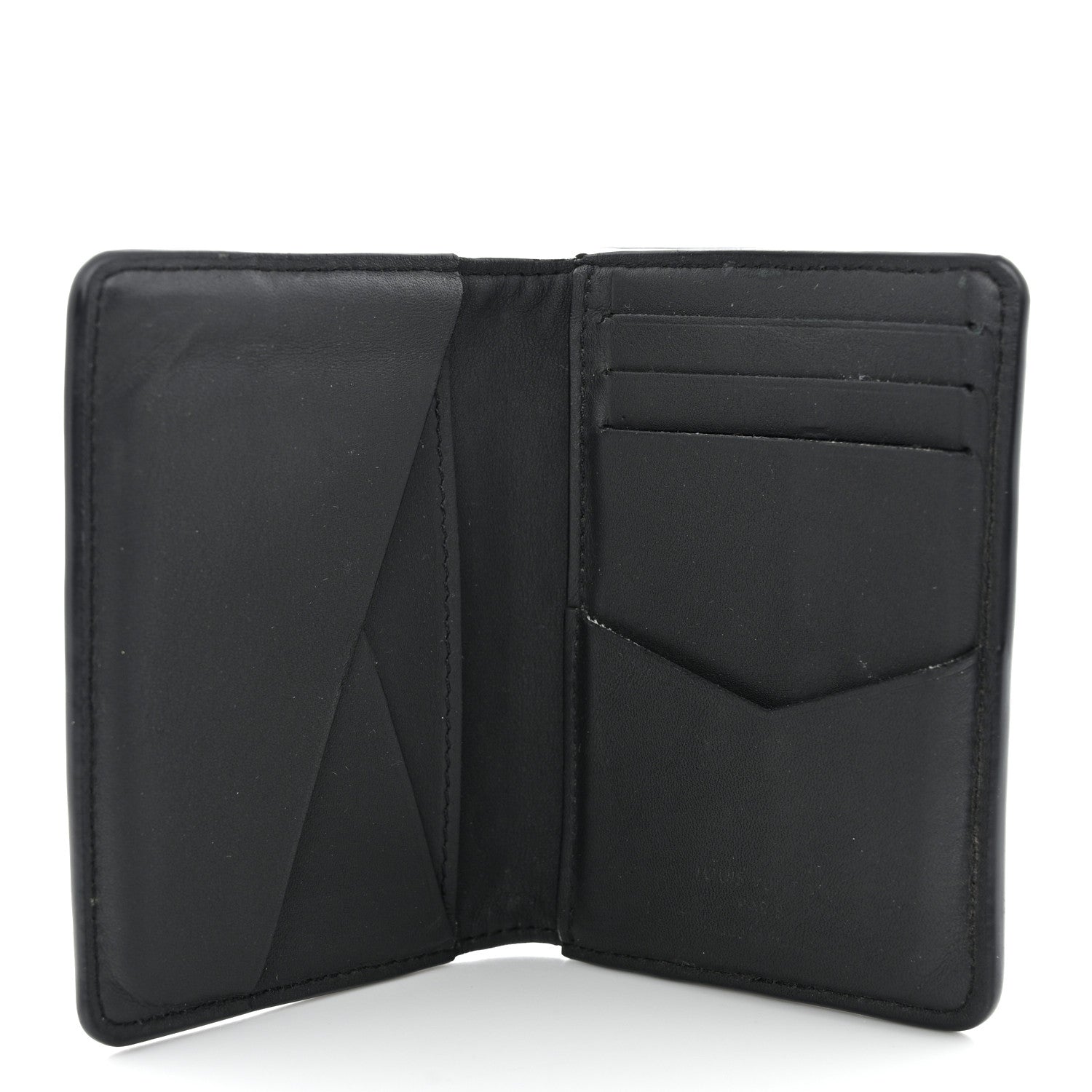 Louis Vuitton Calfskin Monogram Spotlight Pocket Organizer Black Multicolor 5 of 12