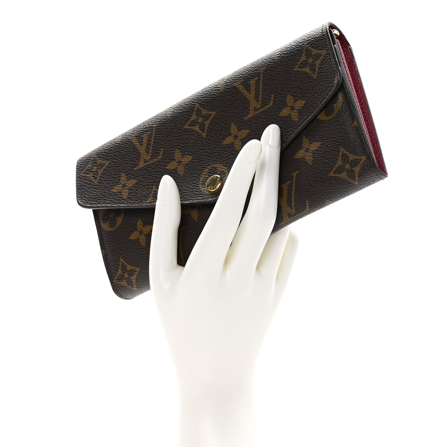 Monogram Sarah Wallet NM Fuchsia