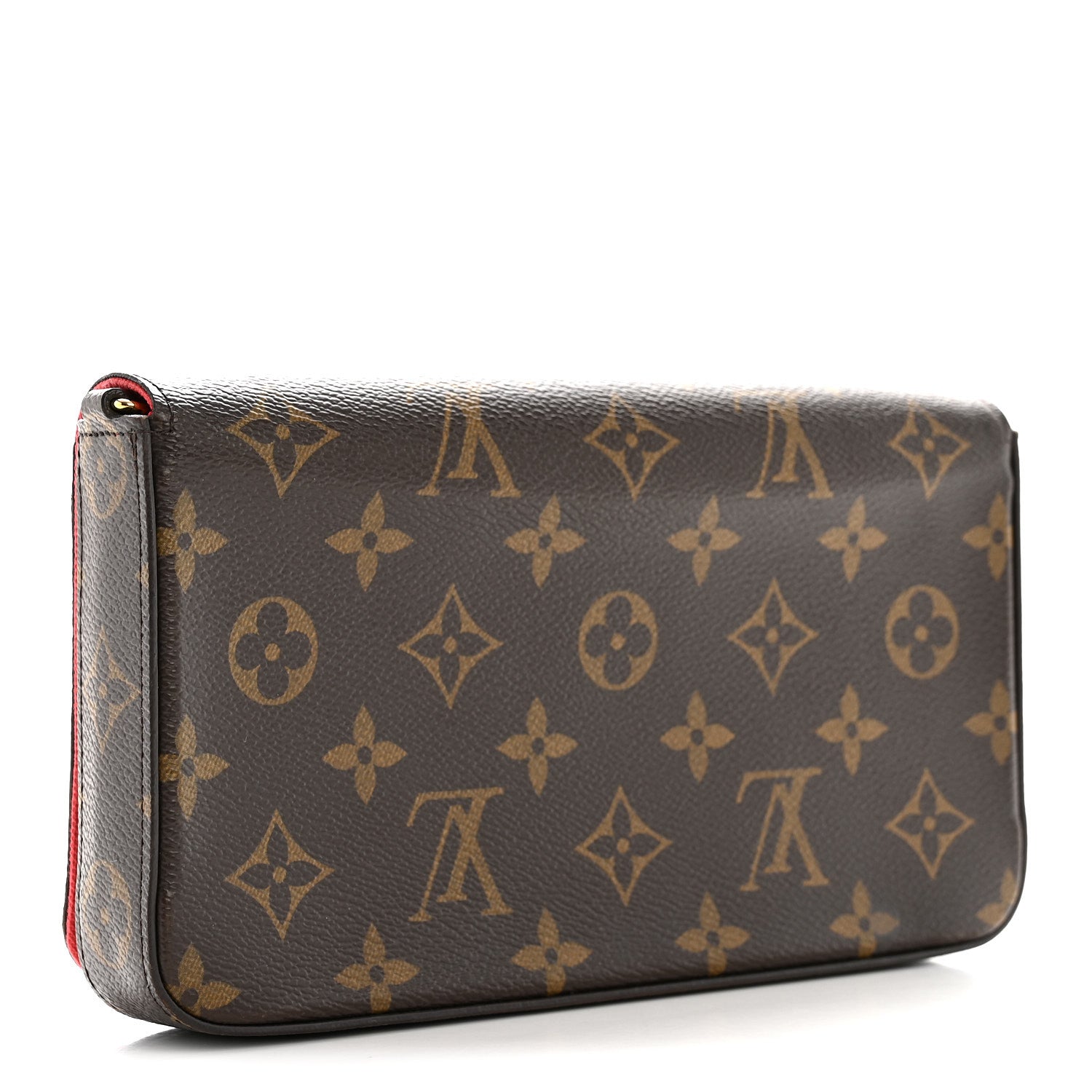 Louis Vuitton Monogram 2022 Christmas Animation China Chengdu Pochette Felicie Chain Wallet Red 4 of 10