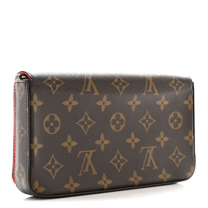 Louis Vuitton Monogram 2022 Christmas Animation China Chengdu Pochette Felicie Chain Wallet Red 4 of 10