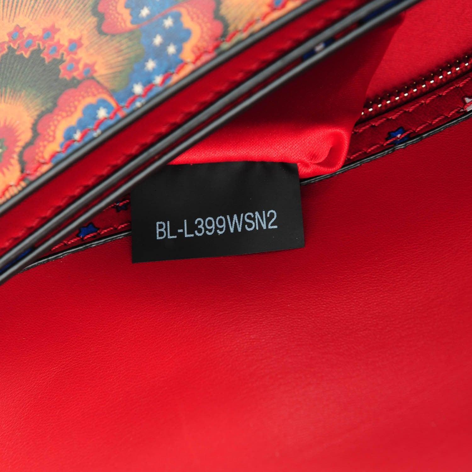 Valentino Garavani Nappa Enchanted Wonderland Rockstud Wristlet Clutch Red 5 of 7