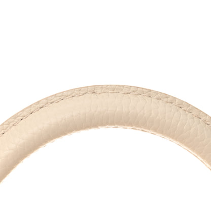 Louis Vuitton Taurillon Mother of Pearl Flowers Capucines BB Creme Nacre 10 of 11