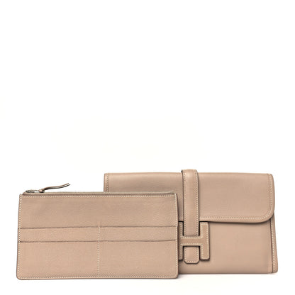 Hermes Swift Jige Duo Clutch Argile 3 of 10