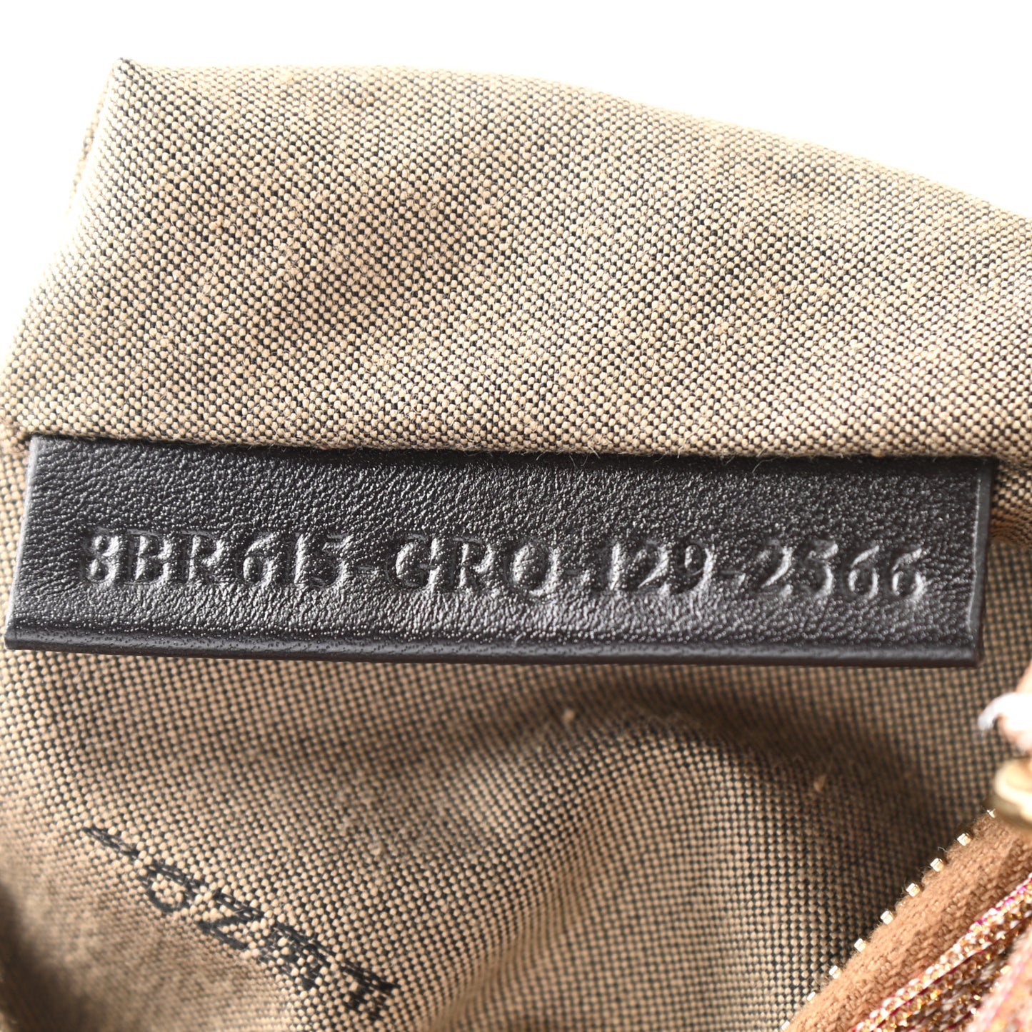 Metallic Lurex Zucca Mia Tote Arancio