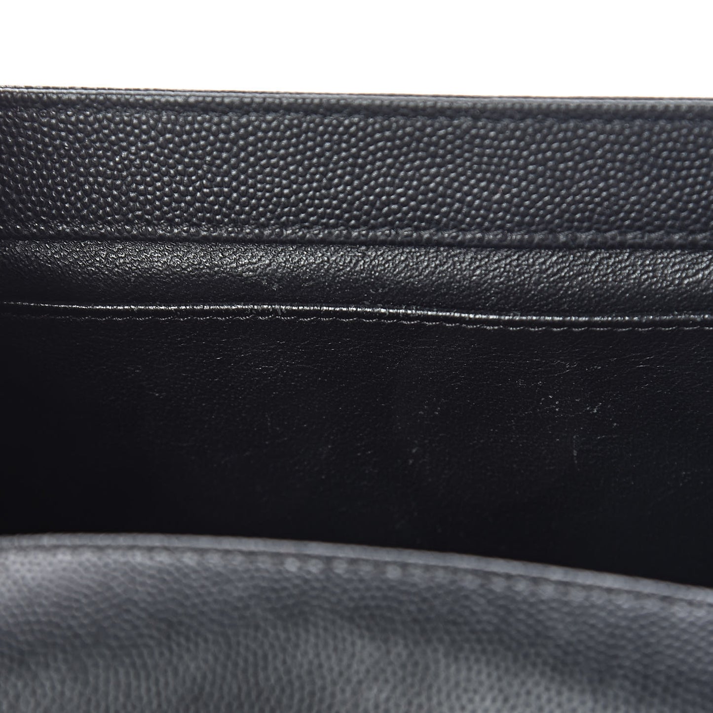 Caviar Quilted Small Business Affinity Flap Black