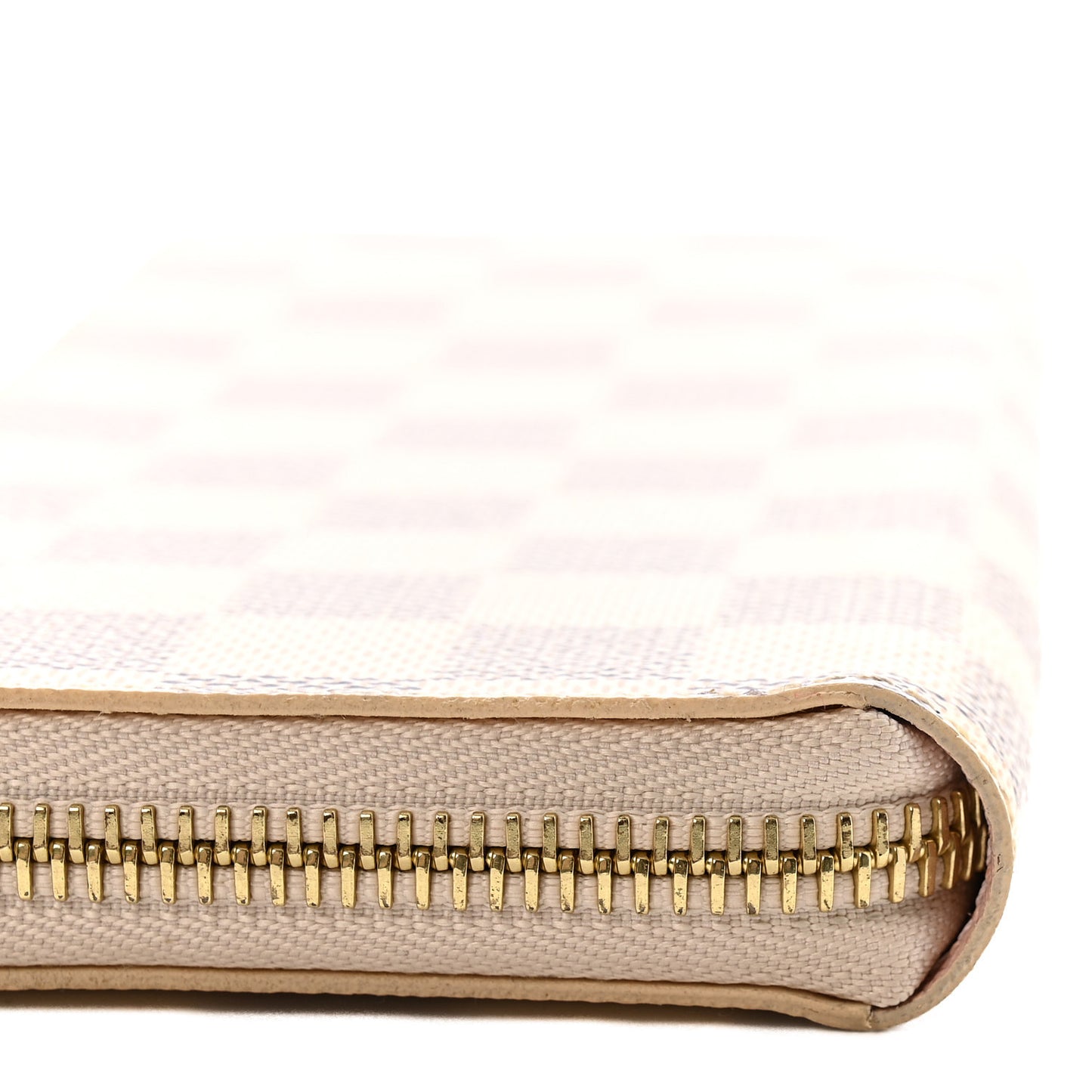 Damier Azur Clemence Wallet Rose Ballerine