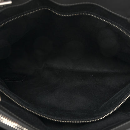 Saint Laurent Calfskin Y Quilted Monogram Large Loulou Shopper Storm 8 of 17