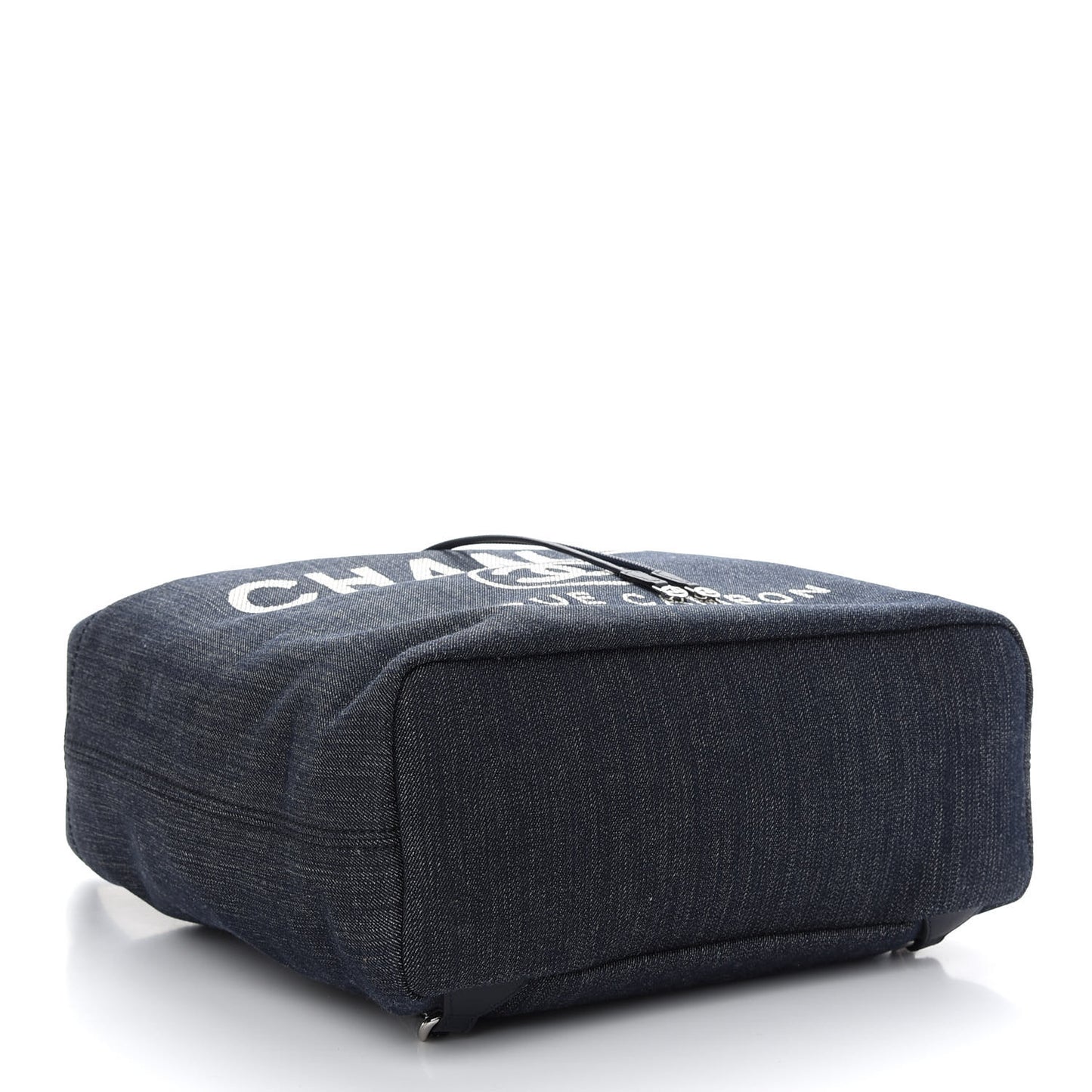 Denim Large Deauville Backpack Dark Blue