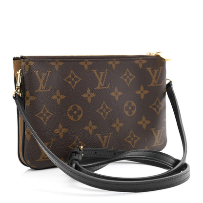 Louis Vuitton Reverse Monogram Giant Double Zip Pochette 3 of 12