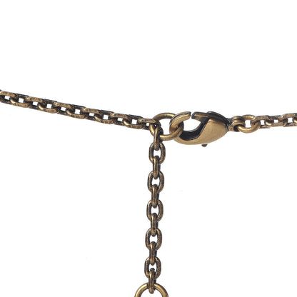 Christian Dior Metal Long Necklace Aged Gold 3 of 3