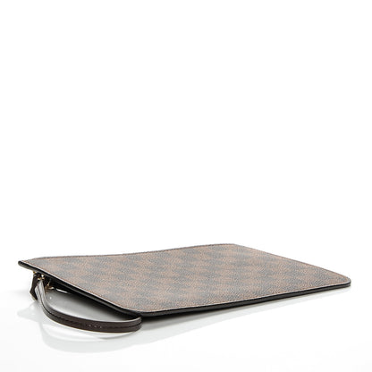 Louis Vuitton Damier Ebene Neverfull MM GM Pochette Rose Ballerine 4 of 7