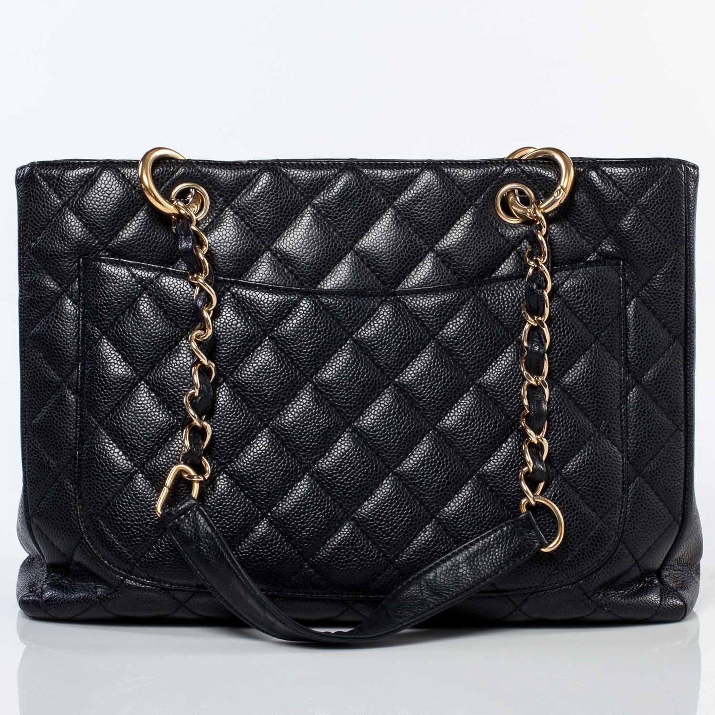 Caviar Grand Shopping Tote GST Black