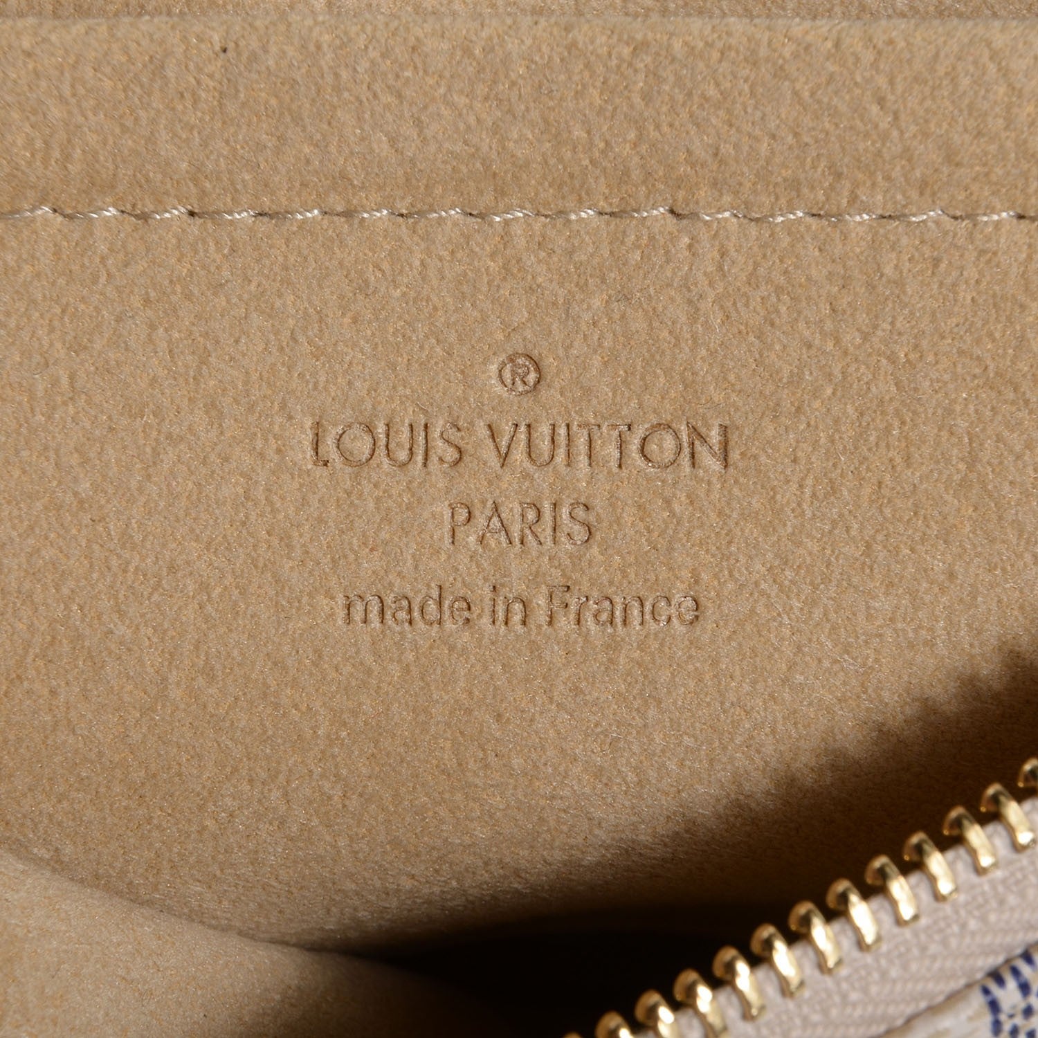 Louis Vuitton Damier Azur Pochette Milla MM 6 of 7