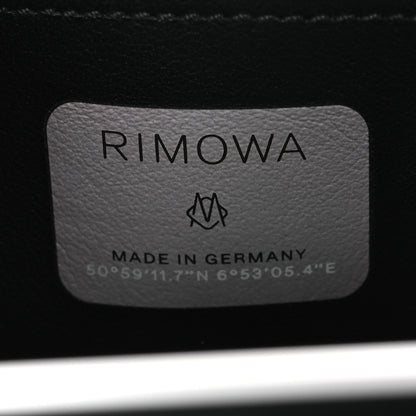 Christian Dior X RIMOWA Aluminum Personal Clutch On Strap Black 6 of 13
