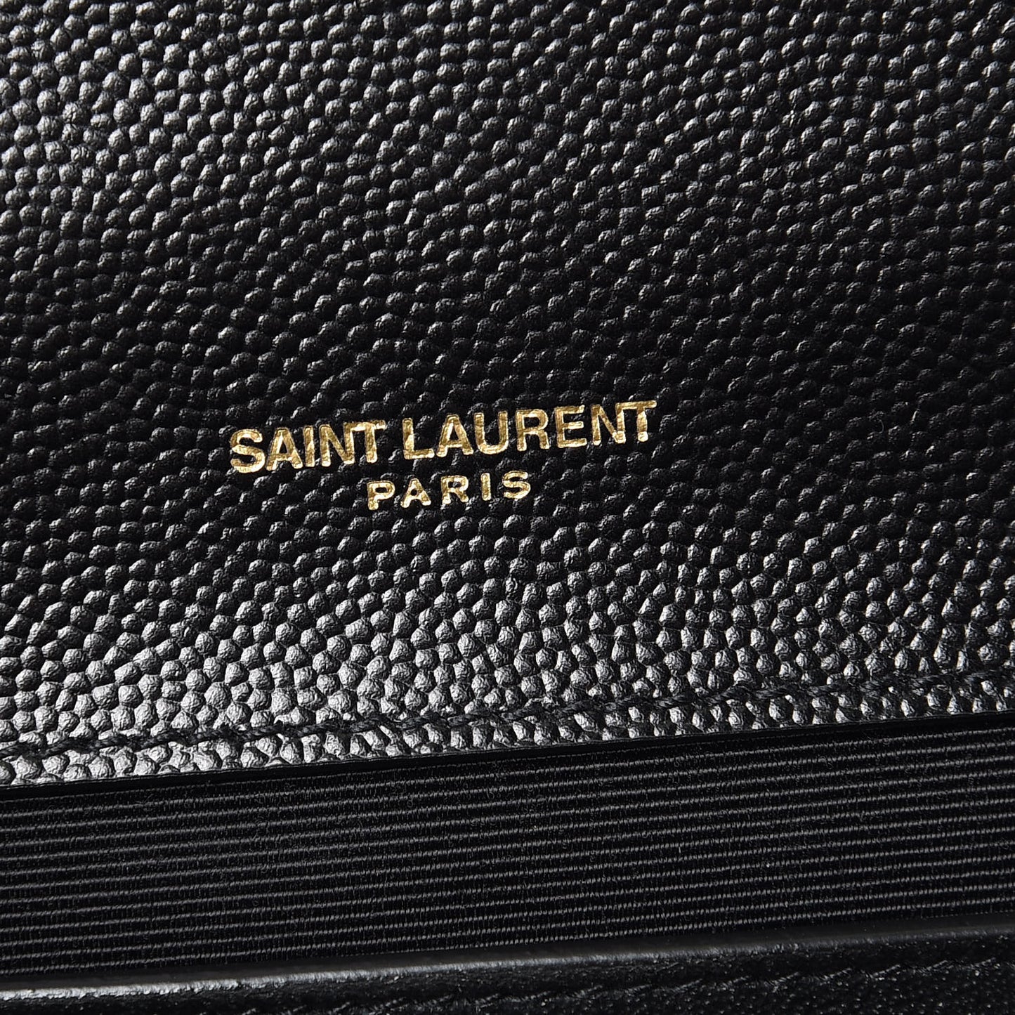 Grain De Poudre Textured Mixed Matelasse Triquilt Medium Monogram Satchel Black