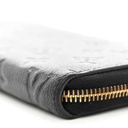 Louis Vuitton LOUIS VUITTON Empreinte Zippy Wallet Black 7 of 7