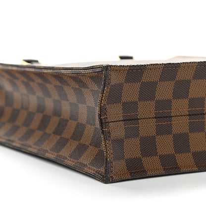 Louis Vuitton Damier Ebene Sac Plat PM 9 of 10