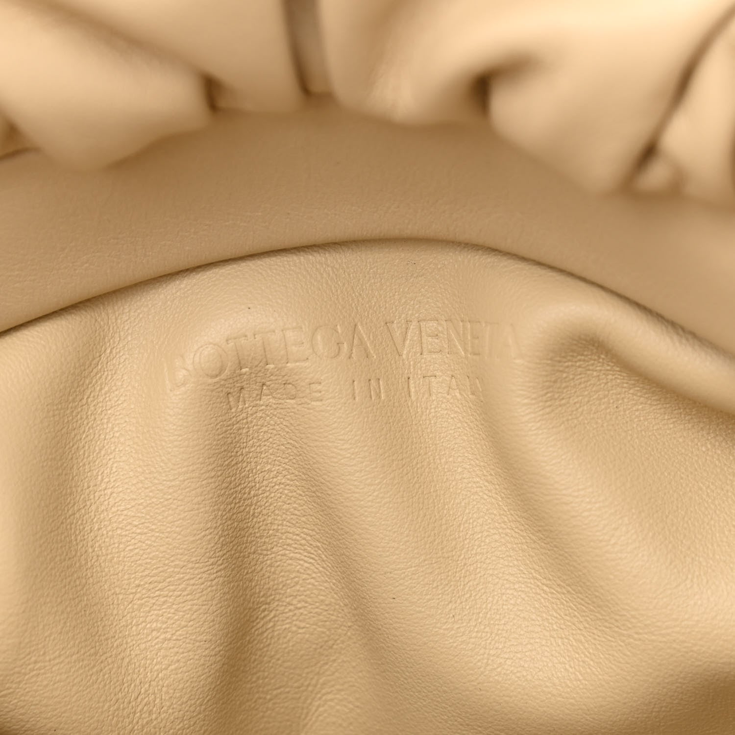 Bottega Veneta Calfskin The Pouch Chain Porridge 6 of 10